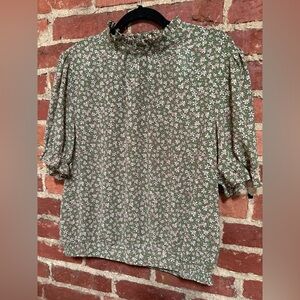 💐 floral mesh top 💐